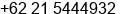 Fax number of Mr. Rusma Njo at Jakarta